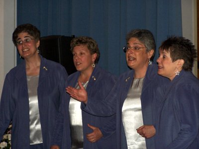 Cary, Lisa, Angie and Karen  sang at "Asbury Park" around the turn of the century.